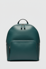 Contemporary City Backpack in Deep Harbor Teal, front view