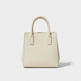 Scandinavian Mini Tote in Nordic Snow Cream – Front View