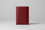 Minimal Card Wallet in Red, front view