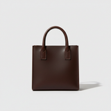 Scandinavian Mini Tote in Dark Cedar Chestnut – Front View